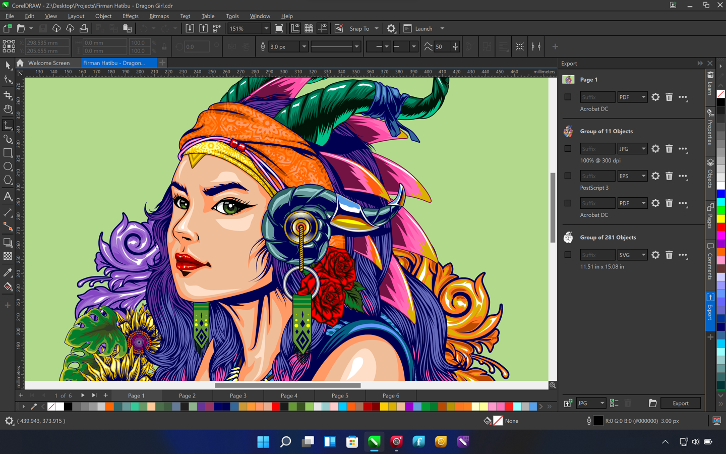 Creativity Meets Productivity With CorelDRAW Graphics Suite FESPA   CorelDRAW Graphics Suite For Windows Multi Asset Export 